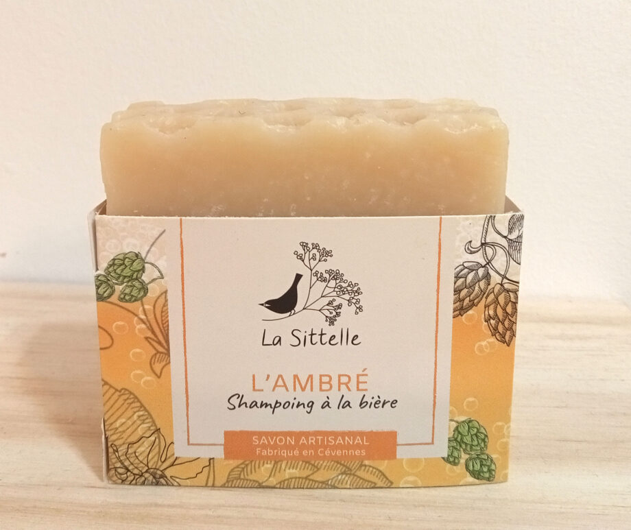 Shampooing à la bière "L'Ambré"