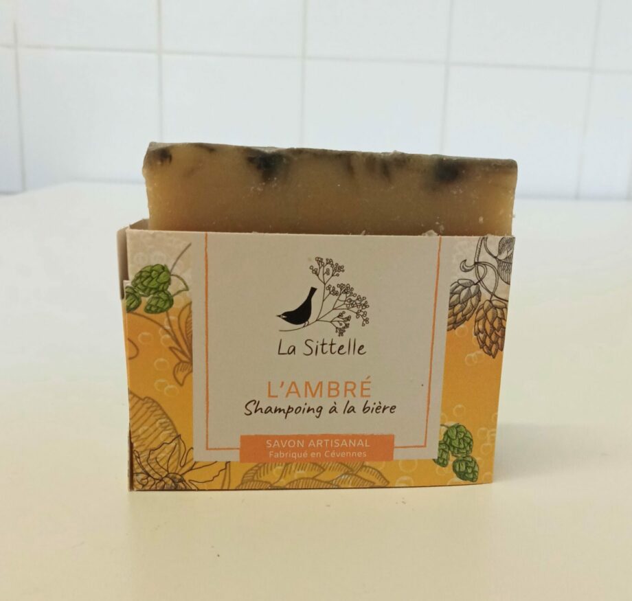 Shampooing à la bière "L'Ambré"